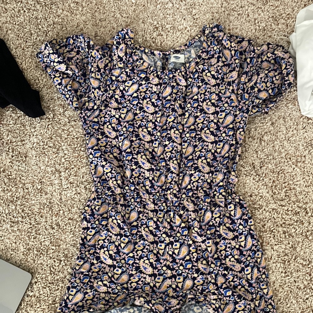 Floral romper used